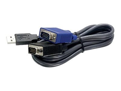 TRENDnet TK CU10 Kabel til tastatur / video / mus (KVM)