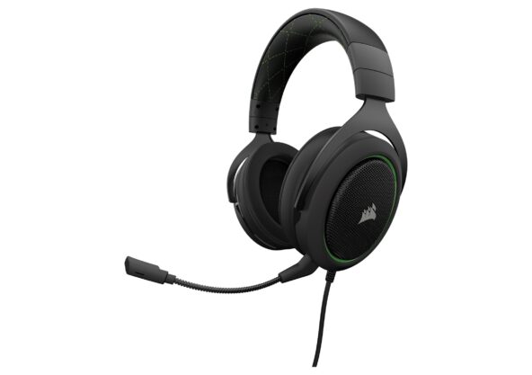 CORSAIR Gaming HS50 STEREO Kabling Grøn Sort Headset