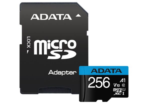 ADATA Premier microSDXC 256GB Video Class V10 / UHS-I U1 / Class10