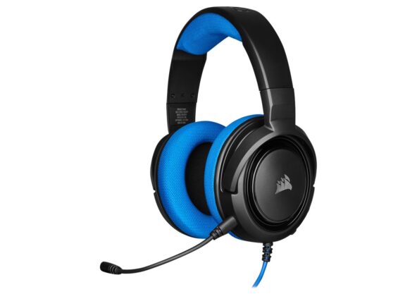 CORSAIR Gaming HS35 Kabling Blå Sort Headset