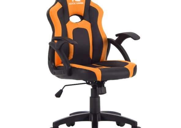 Nordic Gaming Little Warrior Gaming Chair Black Orange