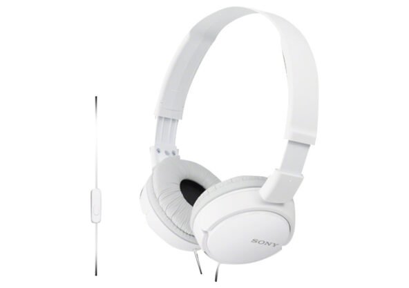 Sony MDR ZX110 Kabling Hvid Hovedtelefoner