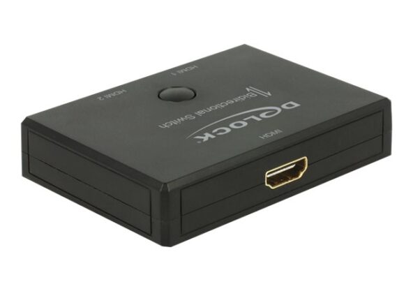 Delock HDMI 2 – 1 Switch bidirectional 4K 60 Hz