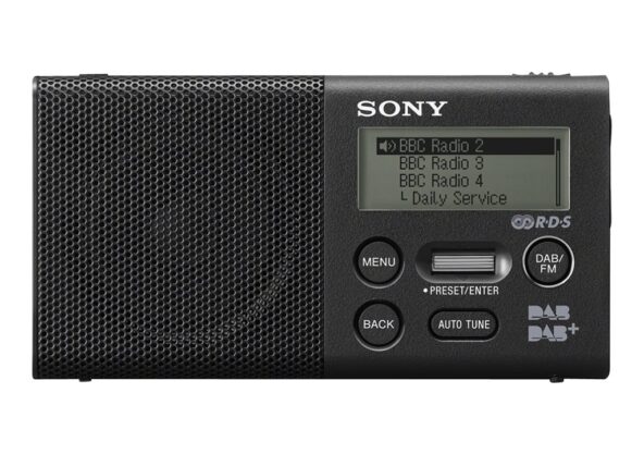 Sony XDR-P1DBP DAB bærbar radio Sort