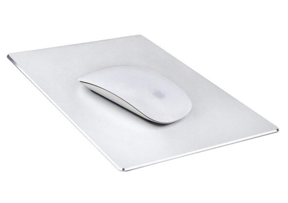 Aluminium Mouse PAd MAC/PC Slim Design Silver
