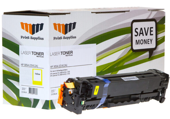 Yellow Laser Toner (CE412A / 305A)