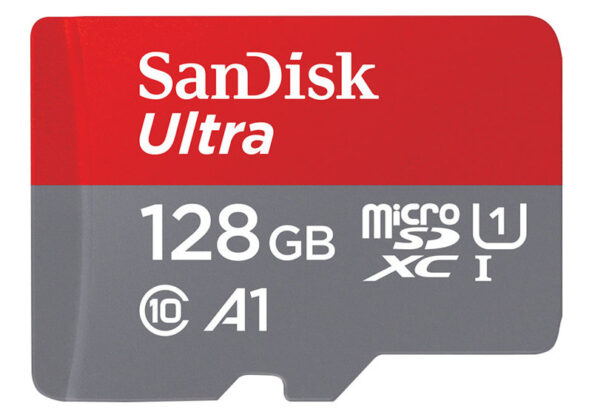 SanDisk Ultra microSDXC 128GB A1 / UHS Class 1 / Class10