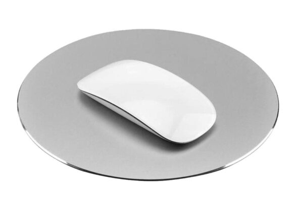 Aluminium Mouse PAd MAC/PC Slim Design Silver