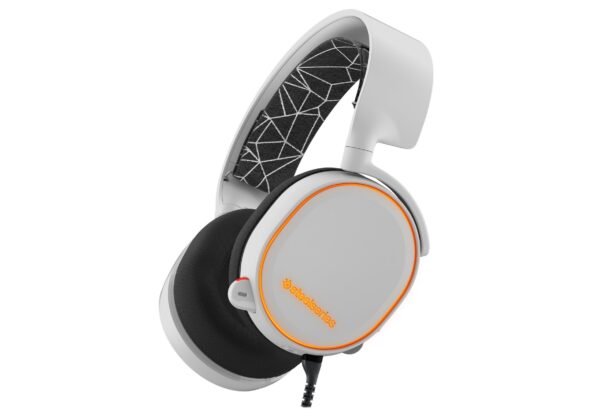 SteelSeries Arctis 5 Kabling Hvid Headset