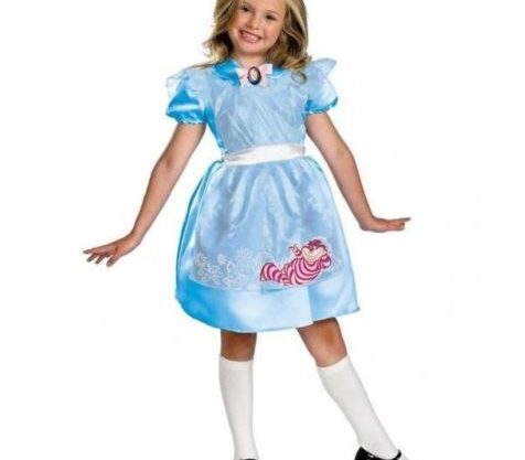 Børne Alice in Wonderland kostume / i eventyrland