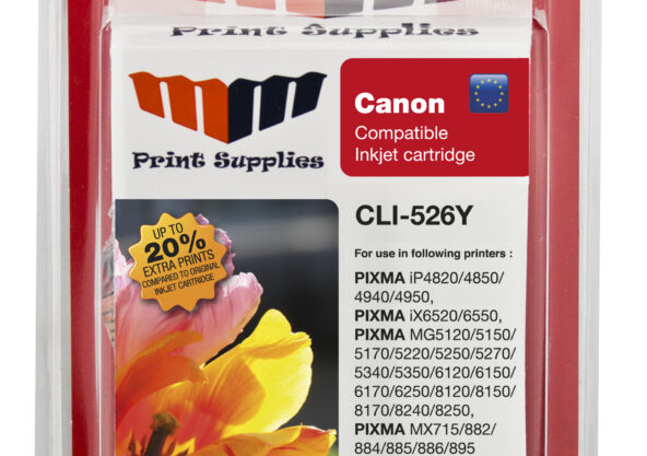 Yellow Inkjet Cartridge (CLI-526Y)