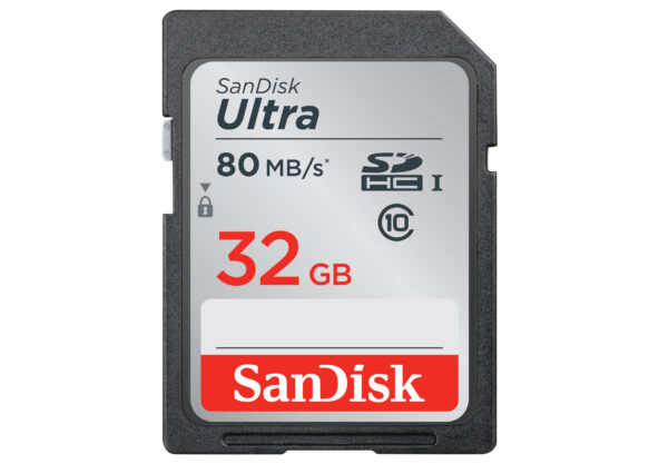 SanDisk Ultra SDHC 32GB Class 10