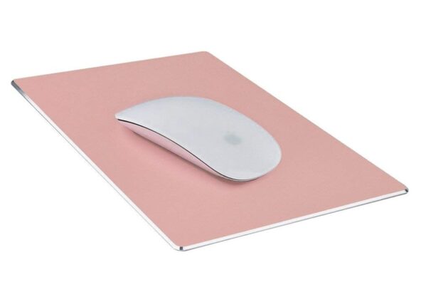 Aluminium Mouse PAd MAC/PC Slim Design Rosegold