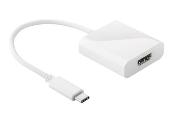 USB 3.1 ADAP/HDMI 0020 WEISS 0.2m