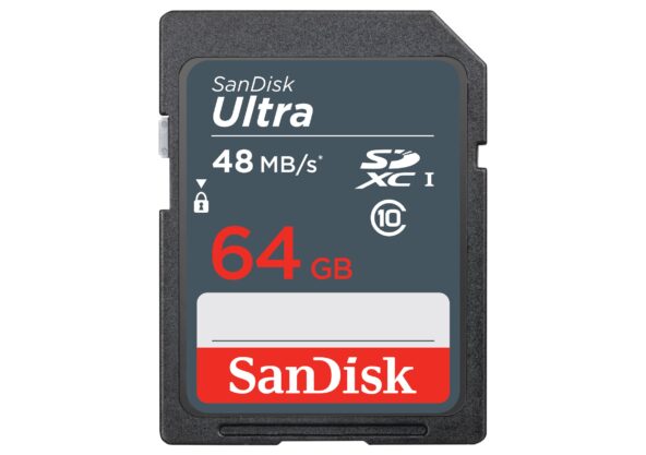 SanDisk Ultra SDXC 64GB Class 10