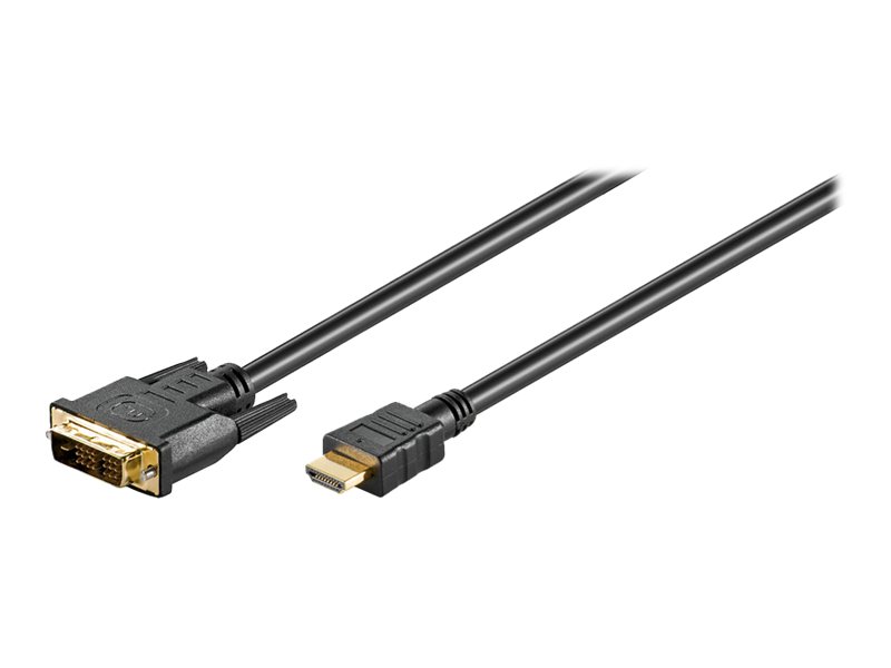 goobay Video/audiokabelpakke HDMI / DVI 5m