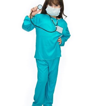Doktor læge kostume til børn