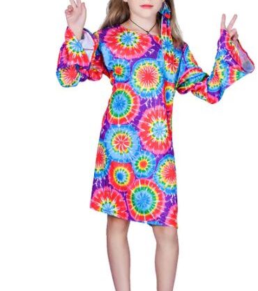 Hippie kostume til børn – piger