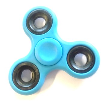 Hand Fidget Spinner Anti Stress Blue